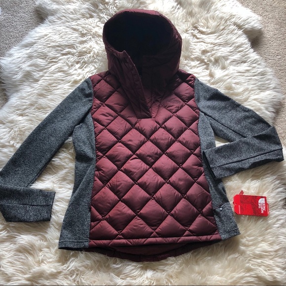 north face harway hybrid pullover